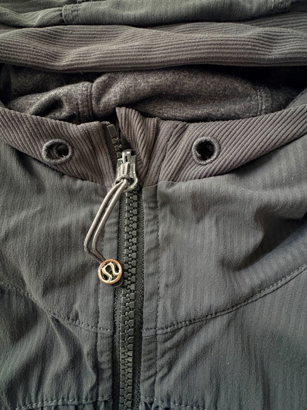 Lululemon Dance Studio Jacket III Reversible Full Zip Deep Coal Size 6 - Picture 6 of 15